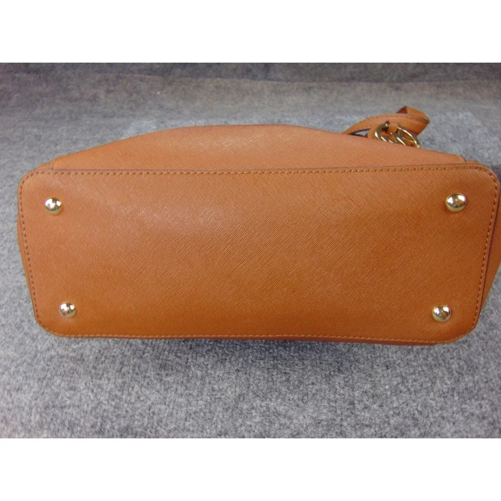 Michael Kors Jet Set‎ Travel Tote Bag Tan 30F2GTTT8L Saffiano Leather Designer